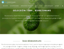 Tablet Screenshot of ilkebiorezonans.com